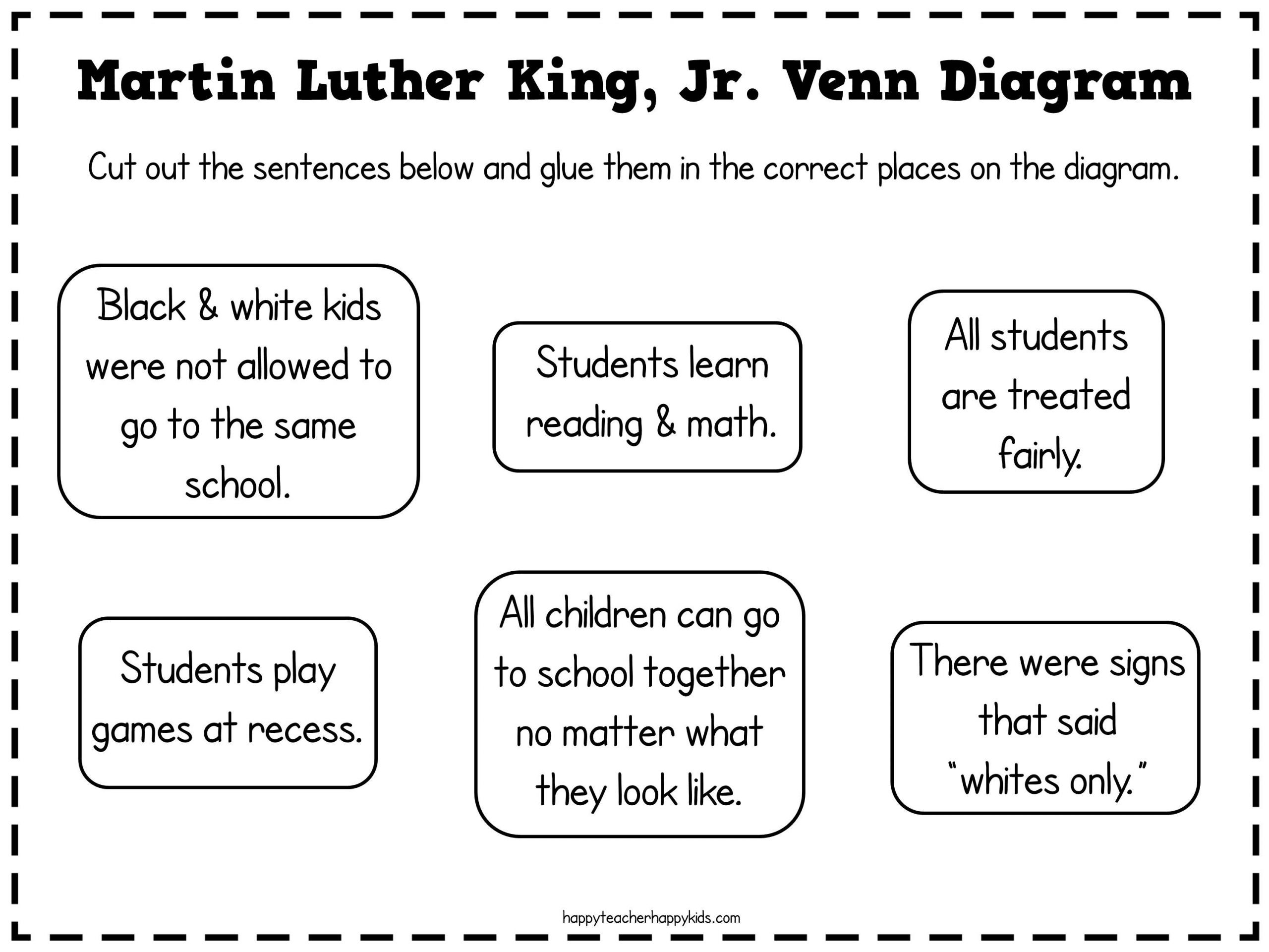 Martin Luther King Jr Quotes For Kids
 Martin Luther King Ideas for First Grade Happy Teacher