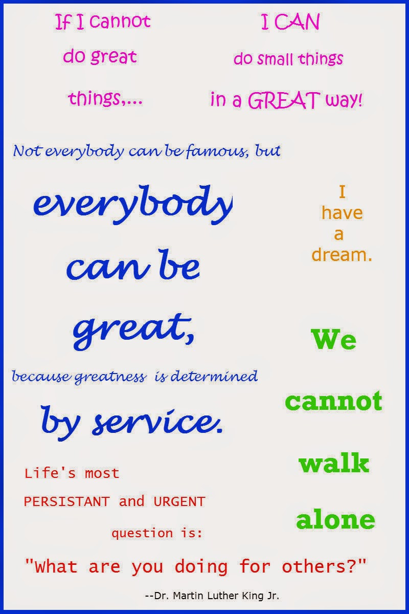 Martin Luther King Jr Quotes For Kids
 100 Acts of Kindness Challenge & MLKJ Printable Kindness
