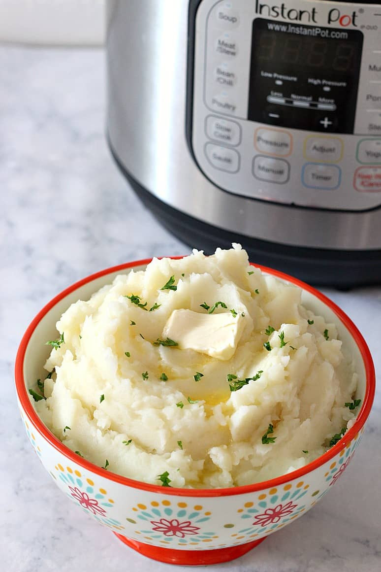 Mashed Potatoes In The Instant Pot
 Instant Pot Mashed Potatoes Recipe Crunchy Creamy Sweet