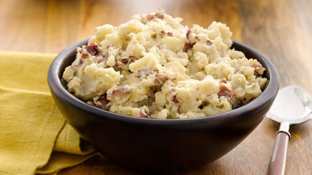 Mashed Potatoes Recipes Easy
 Easy Slow Cooker Garlic Mashed Potatoes recipe from
