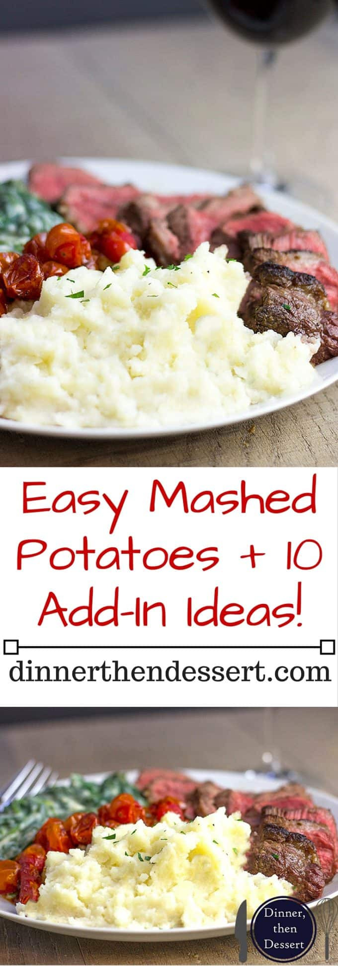 Mashed Potatoes Recipes Easy
 Easy Mashed Potatoes 10 Add In Ideas L Dinner then