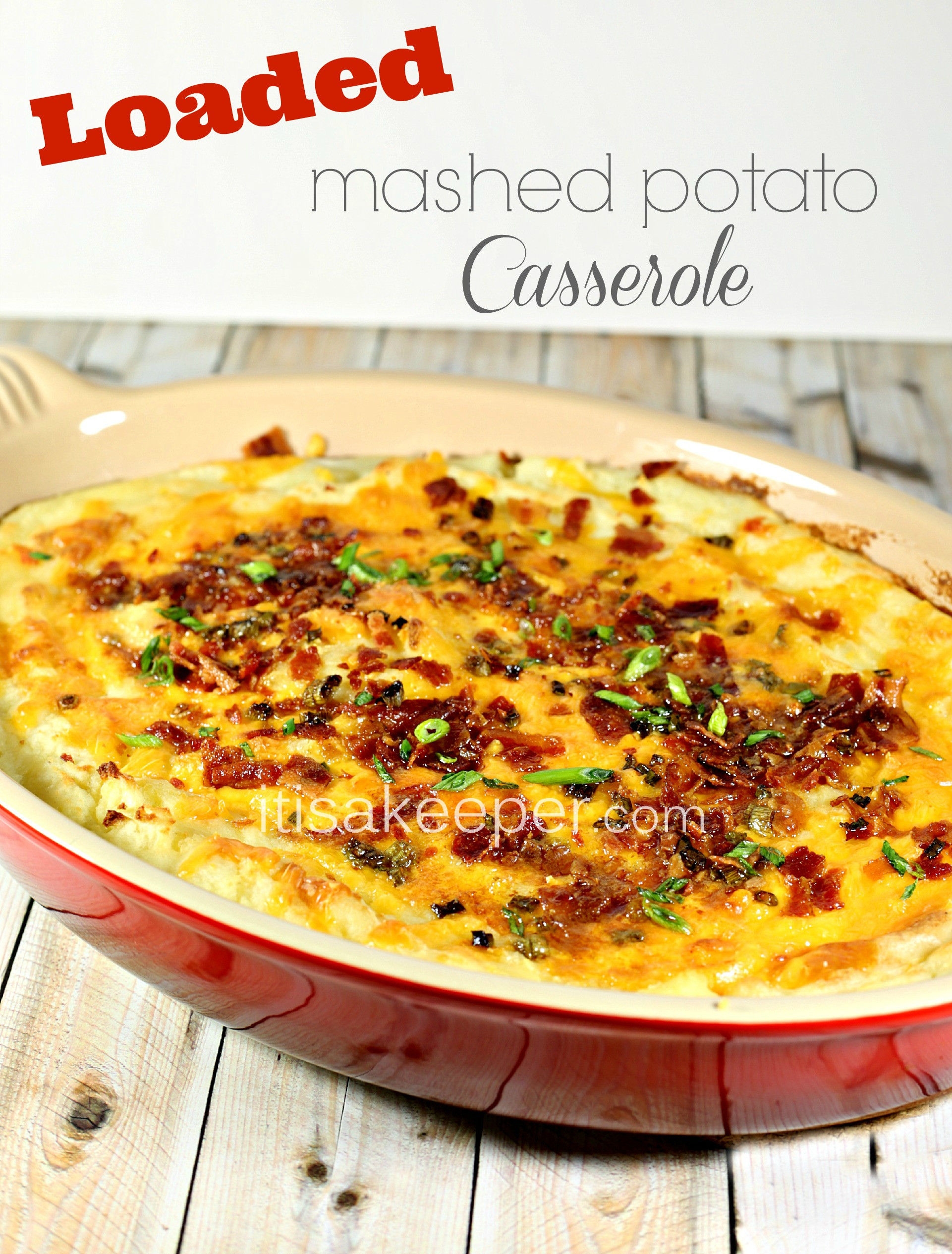 Mashed Potatoes Recipes Easy
 Super Easy Recipes Mashed Potato Casserole It s a Keeper
