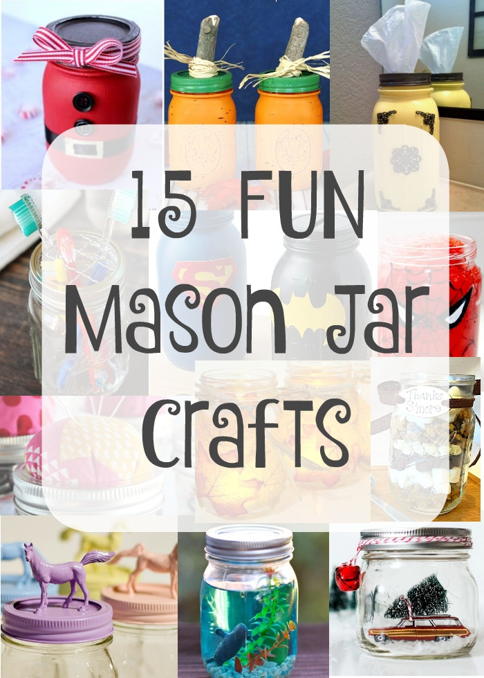 Mason Jar Gifts For Kids
 Crafts using mason jars · The Typical Mom