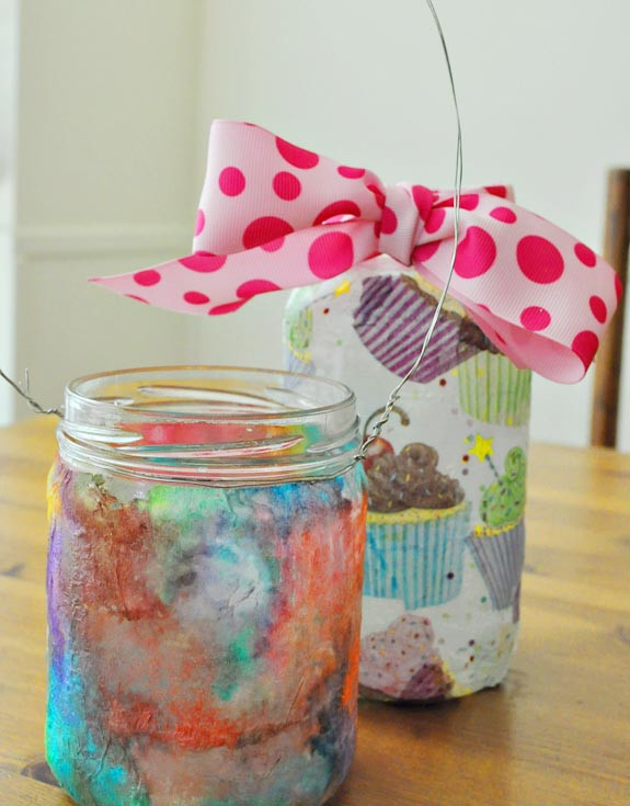 Mason Jar Gifts For Kids
 Mason Jar Luminaries ts for kids to make Clumsy Crafter