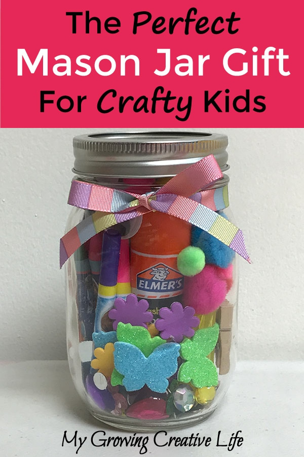 Mason Jar Gifts For Kids
 The Perfect Mason Jar Gift For Crafty Kids My Growing