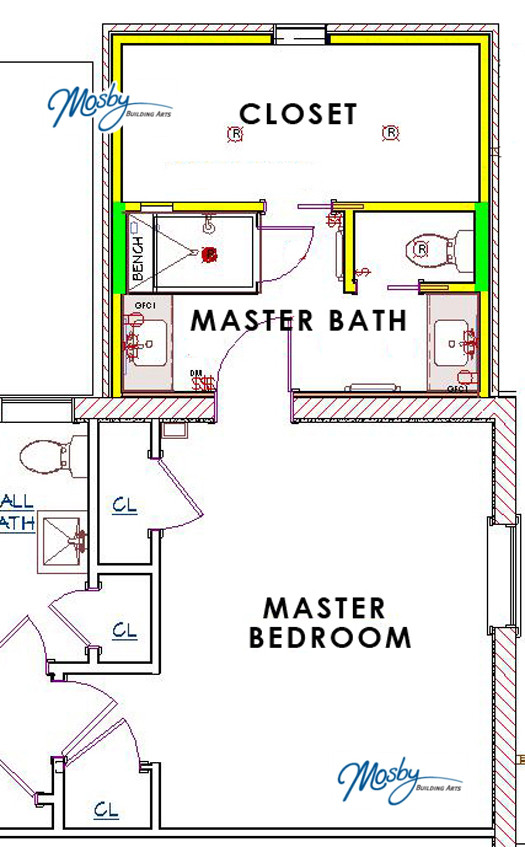 Master Bathroom Floor Plans
 Create a Master Suite with a Bathroom Addition