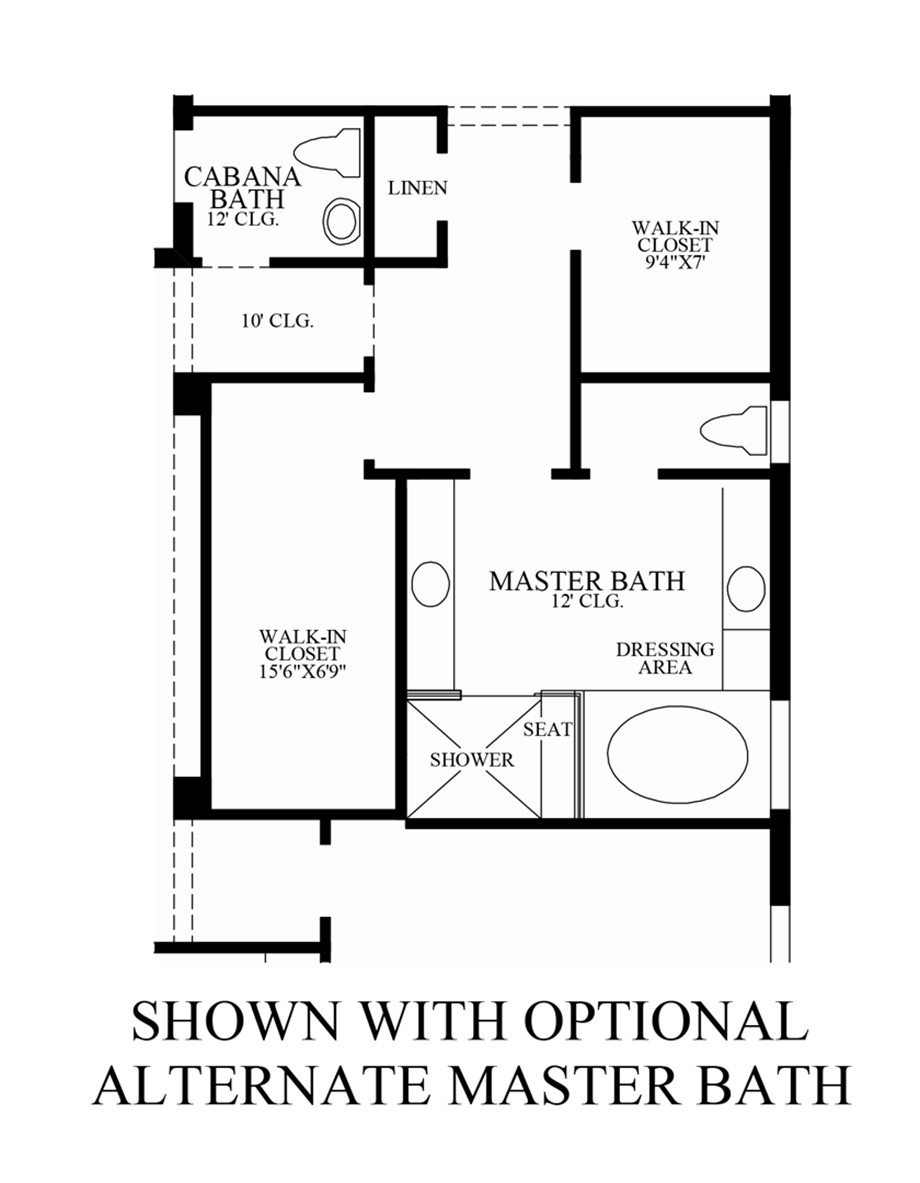 Master Bathroom Floor Plans
 Bonita Lakes Estates Collection Quick Delivery Home