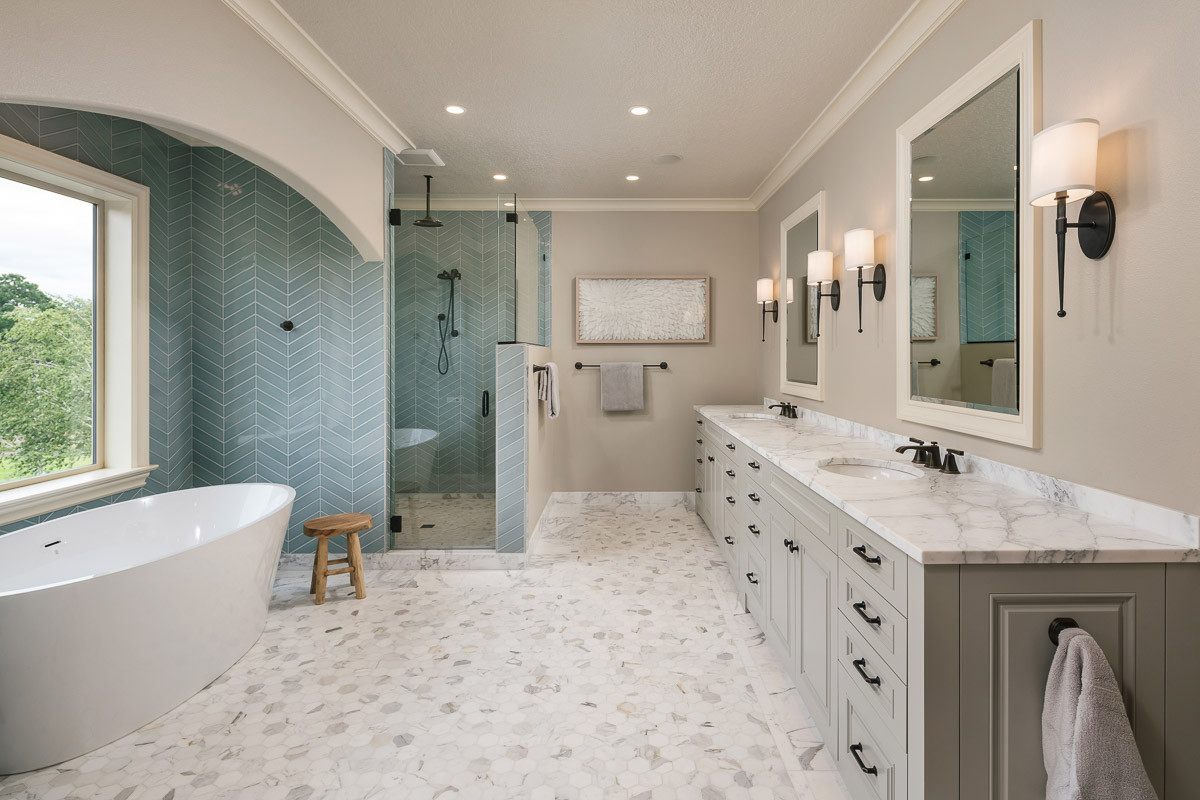 Master Bathroom Layout Ideas
 6 Design Ideas for an Unfor table Luxury Master Bathroom