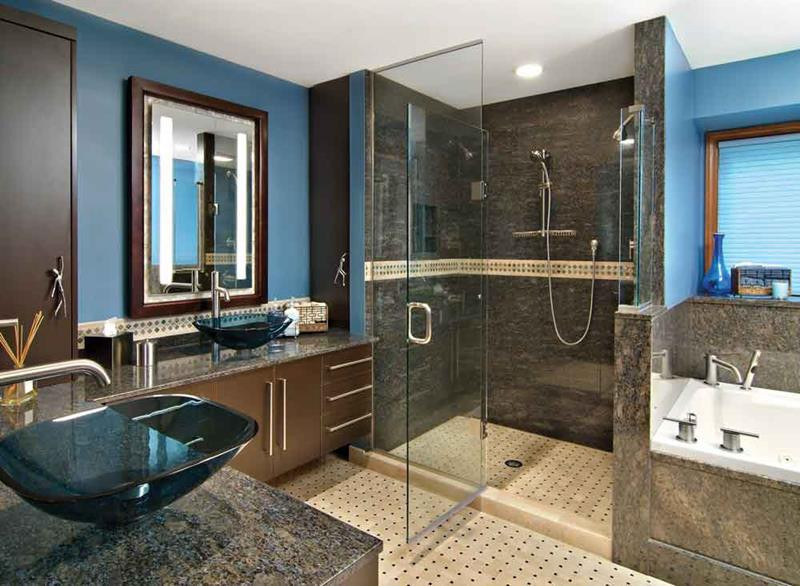 Master Bathroom Layout
 24 Incredible Master Bathroom Designs