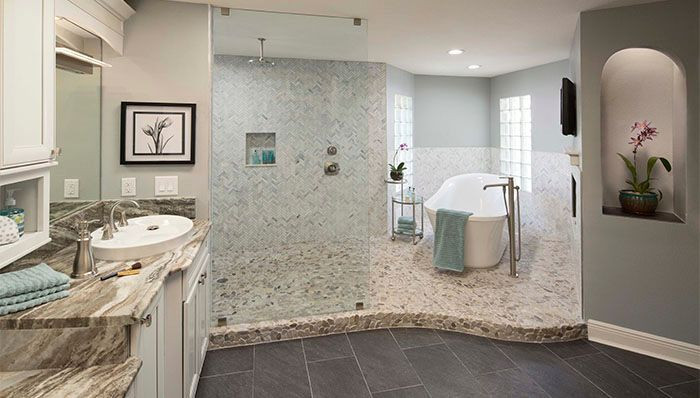 Master Bathroom Layout
 Design Ideas for a Master Bathroom