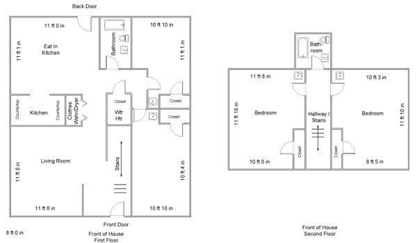 Master Bedroom Downstairs Floor Plans
 Awesome House Plans With Two Bedrooms Downstairs New