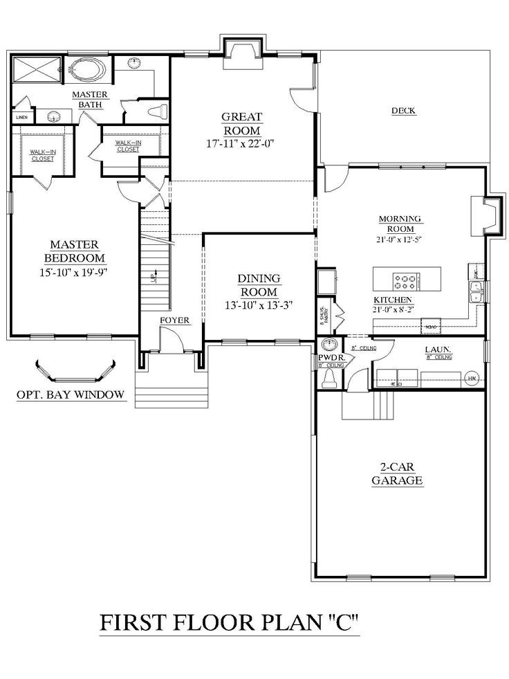 24 Thinks We Can Learn From This Master Bedroom Downstairs Floor Plans Home Family Style And