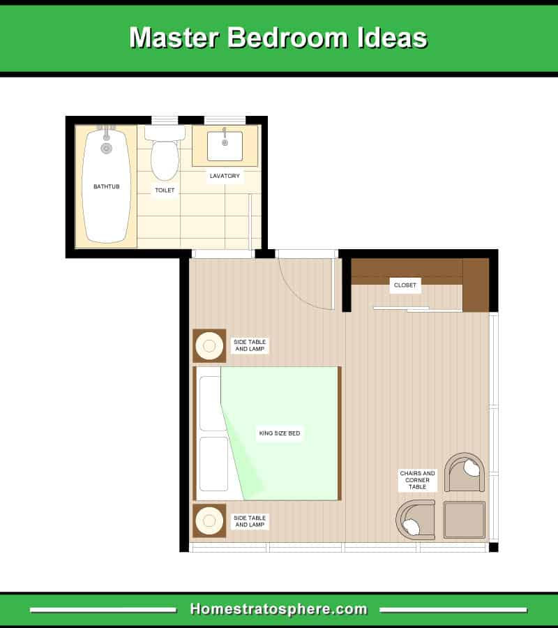 Master Bedroom Floor Plans
 13 Primary Bedroom Floor Plans puter Layout Drawings