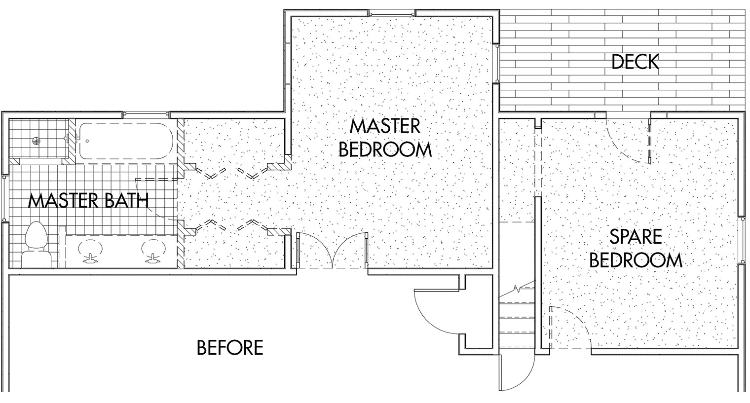 Master Bedroom Floor Plans
 Bedroom Renovation 80s Style Suite Be es Modern Bedroom