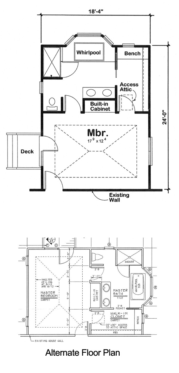 Master Bedroom Floor Plans
 Project Plan Master Bedroom Addition For e and