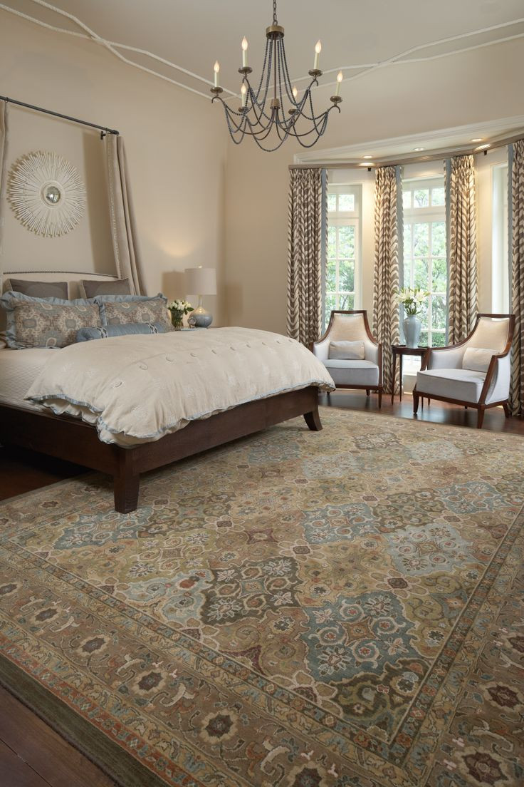 Master Bedroom Rug
 Master bedroom suite with area rug