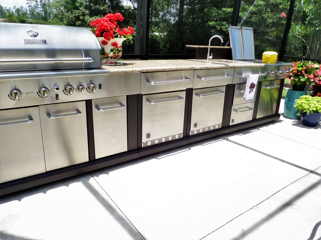 Master Forge Modular Outdoor Kitchen
 Outdoor Grilling & Organization Be My Guest With Denise