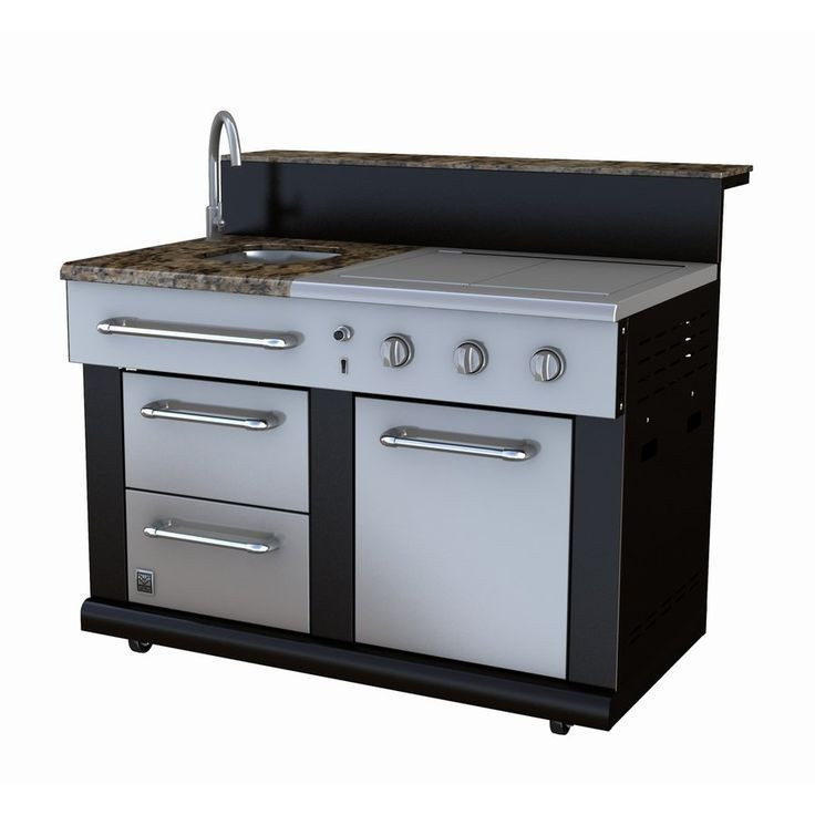 Master Forge Modular Outdoor Kitchen
 Master Forge 3 Burner Modular Outdoor Kitchen Sink and
