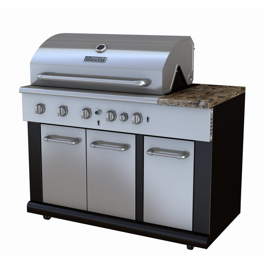 Master Forge Modular Outdoor Kitchen
 Master Forge 4 Burner Outdoor Modular Kitchen Gas Grill