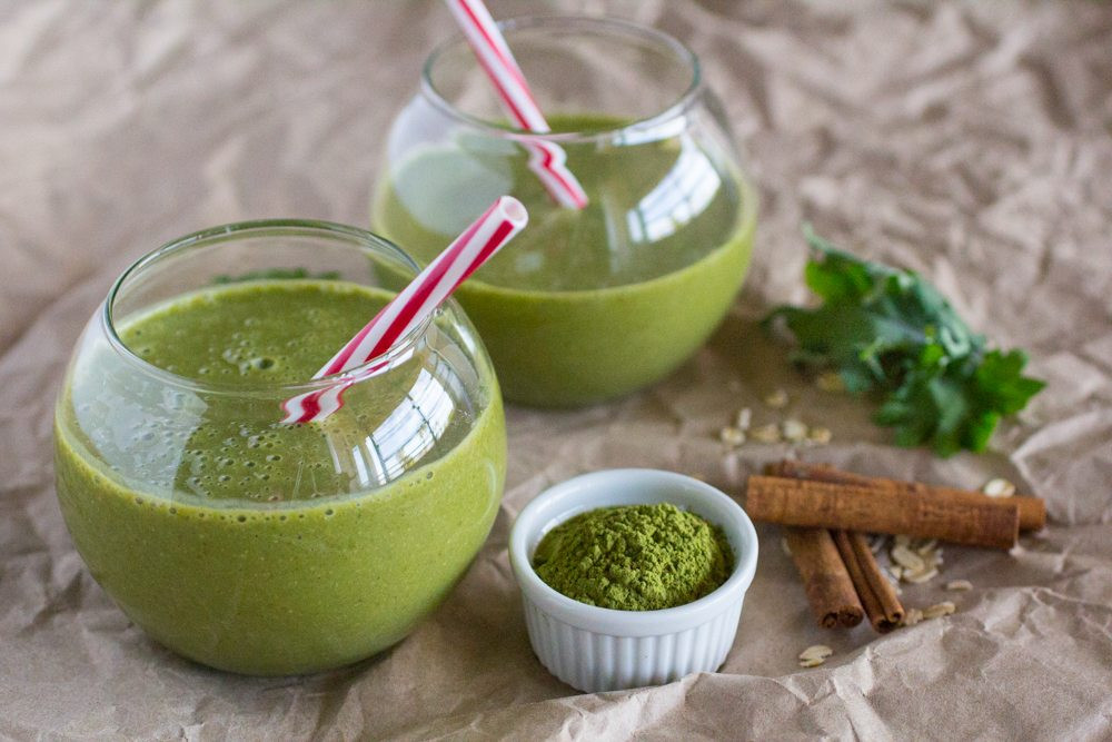Matcha Smoothie Recipes
 Matcha Cinnamon Bun Smoothie Recipe The Watering Mouth