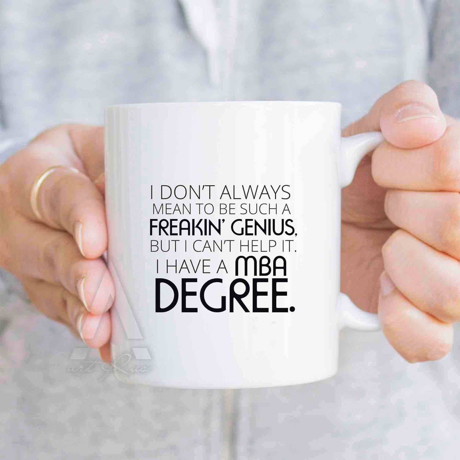 Mba Graduation Gift Ideas
 Business ts funny MBA degree coffee mug christmas t