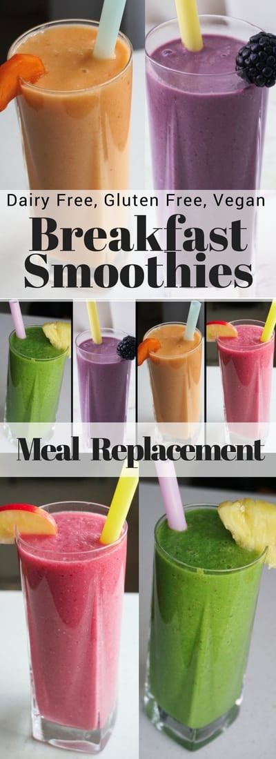 Meal Replacement Smoothie Recipes
 Healthy Breakfast Smoothies As Meal Replacement