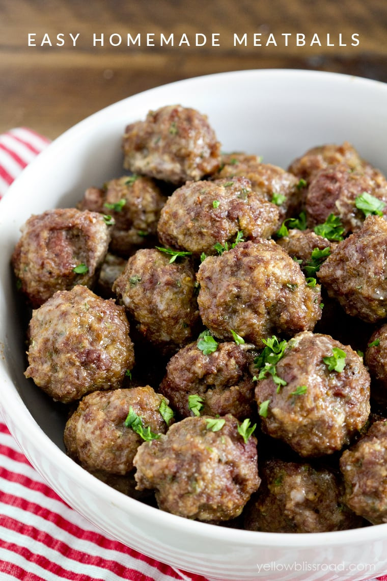 Meatballs Recipes For Kids
 EASY Crockpot Meatballs Recipe