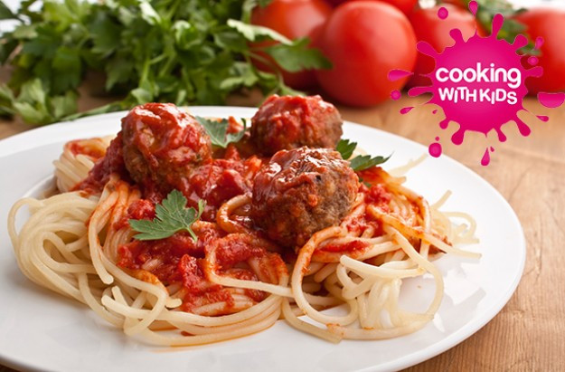 Meatballs Recipes For Kids
 Spaghetti and meatballs to make with kids recipe goodtoknow