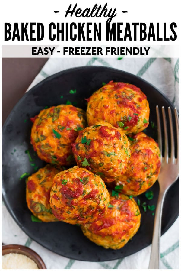 Meatballs Recipes For Kids
 Baked Chicken Meatballs