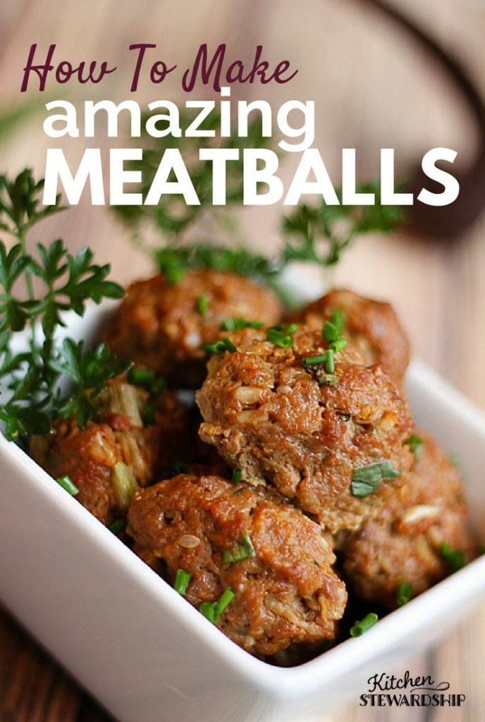 Meatballs Recipes For Kids
 Easy Kid Friendly Allergy Friendly Meatball Recipe