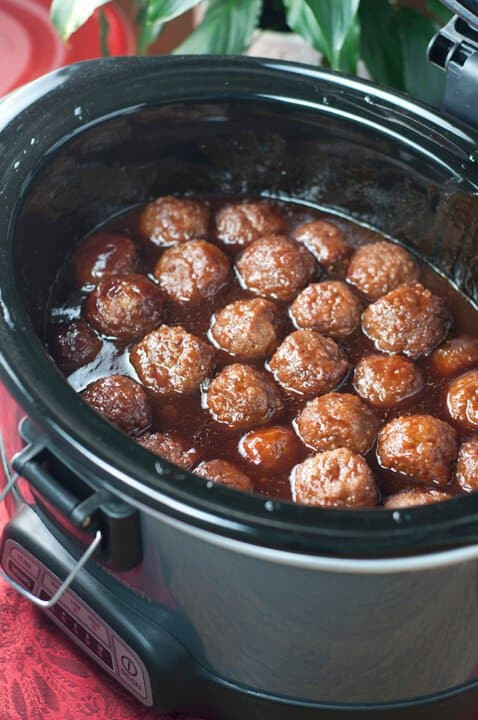 Meatballs With Jelly And Bbq Sauce
 Slow Cooker Grape Jelly BBQ Cocktail Meatballs The Best