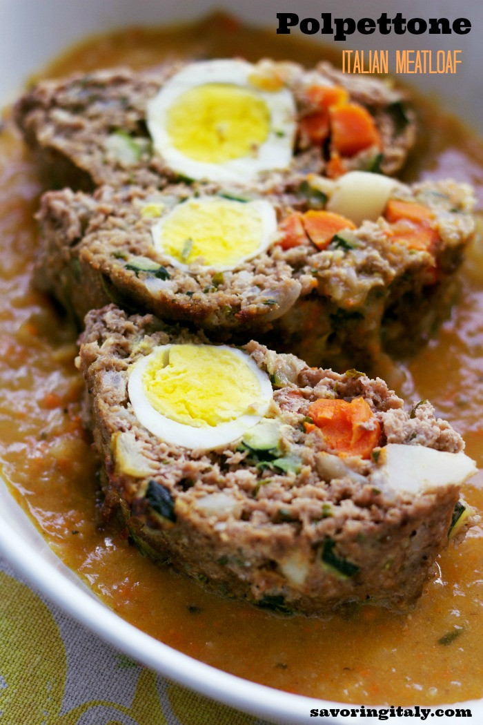 Meatloaf Recipes Italian
 Polpettone Italian Meatloaf Savoring Italy