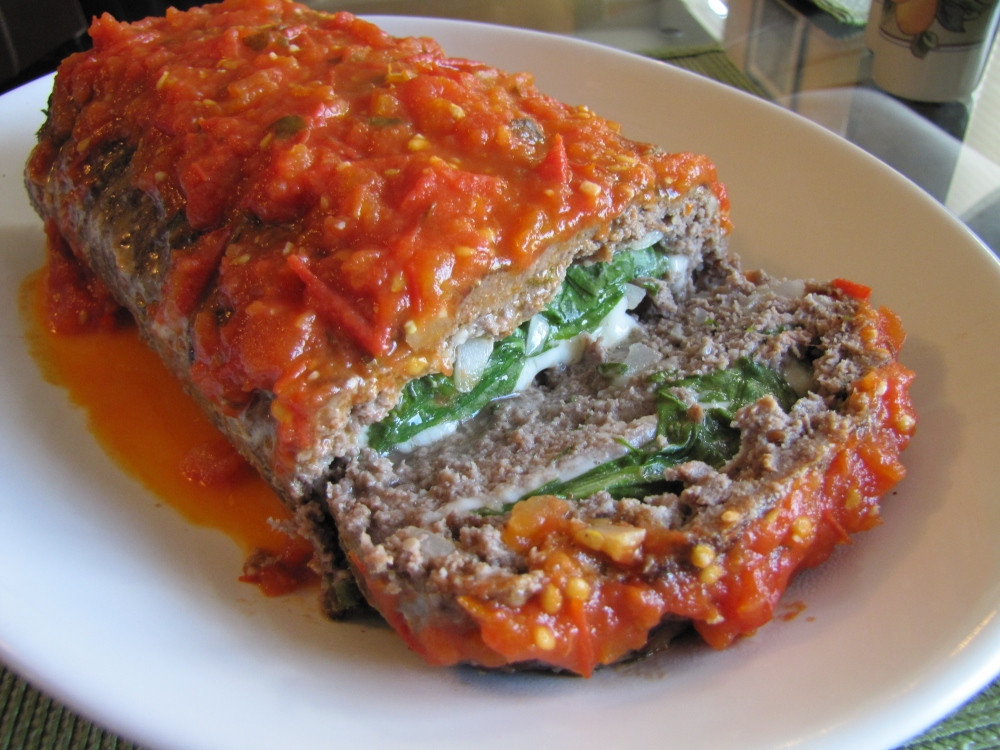 Meatloaf Recipes Italian
 Rolled Italian Meatloaf…With Spinach Mozzarella and