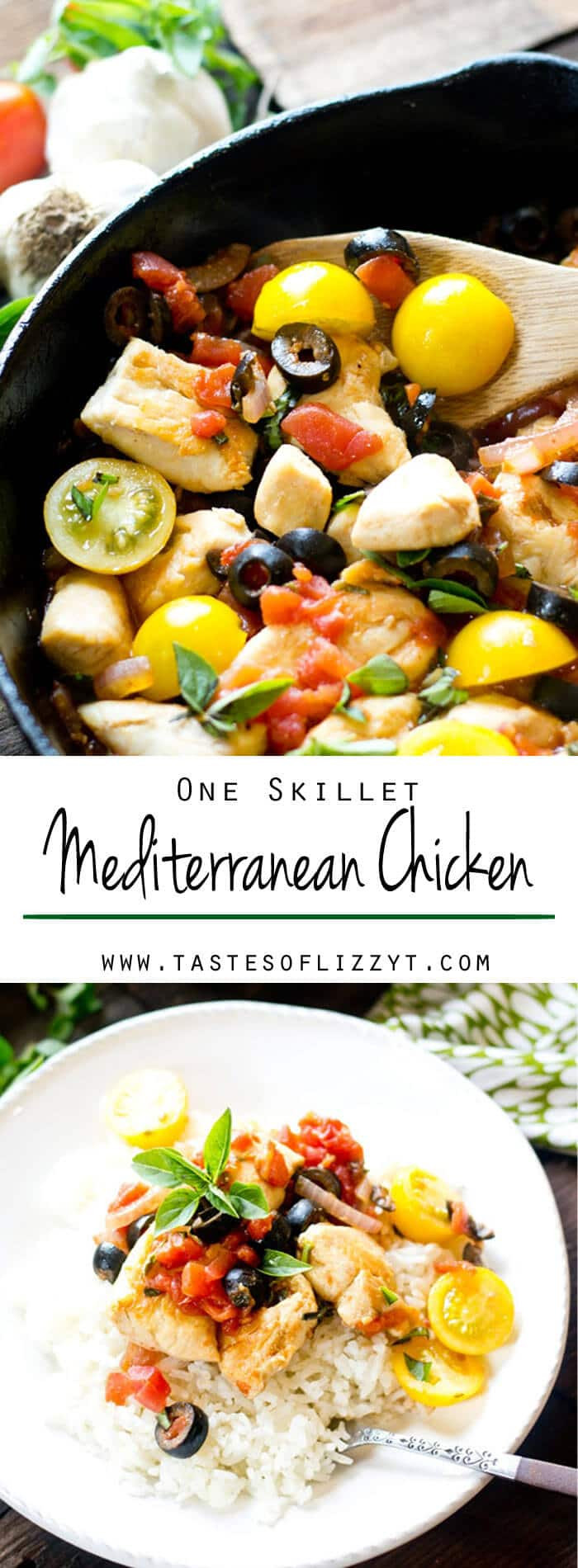 Mediterranean Dinner Recipes
 Mediterranean Chicken e Skillet Healthy Easy Dinner in