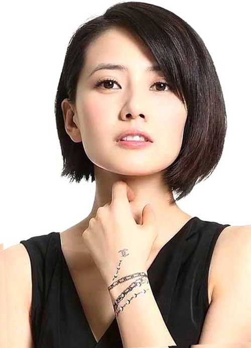 Medium Asian Hairstyle
 25 Asian Hairstyles for Round Faces