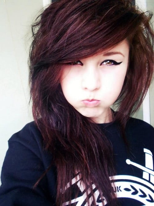 Medium Emo Hair Cut
 69 Emo Hairstyles for Girls I bet you haven t seen before
