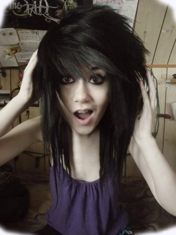 Medium Emo Hair Cut
 Fashion and Hairstyle Update 2014 emo hairstyles