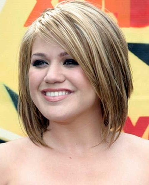 Medium Hairstyles For Fat Faces And Double Chins
 15 Inspirations of Short Hairstyles For Fat Faces And