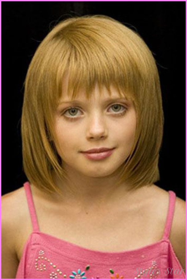Medium Hairstyles For Little Girls
 Cute little girl haircuts with bangs Star Styles