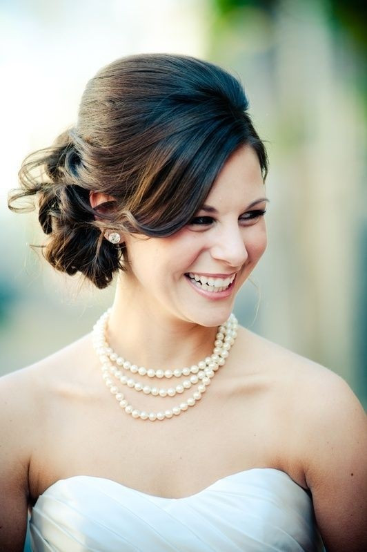 Medium Length Hairstyles Wedding
 25 Best Hairstyles for Brides