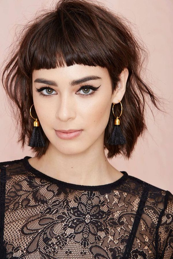 Medium Short Hairstyles With Bangs
 48 Fantastic Short Hair with Bangs to Try for 2019