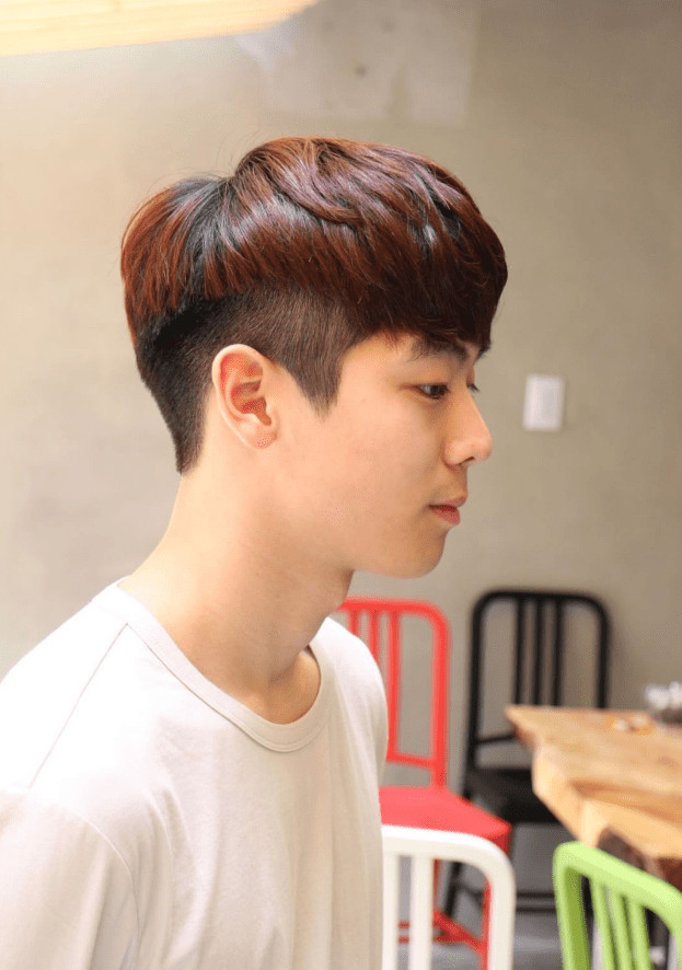 Medium Two-Block Hairstyle
 The CLEAN TWO BLOCK HAIRCUT Kpop Korean Hair and Style