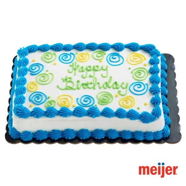 Meijer Bakery Birthday Cakes
 Mom Finds Out Disabled Employee Wrote Her Cake Then