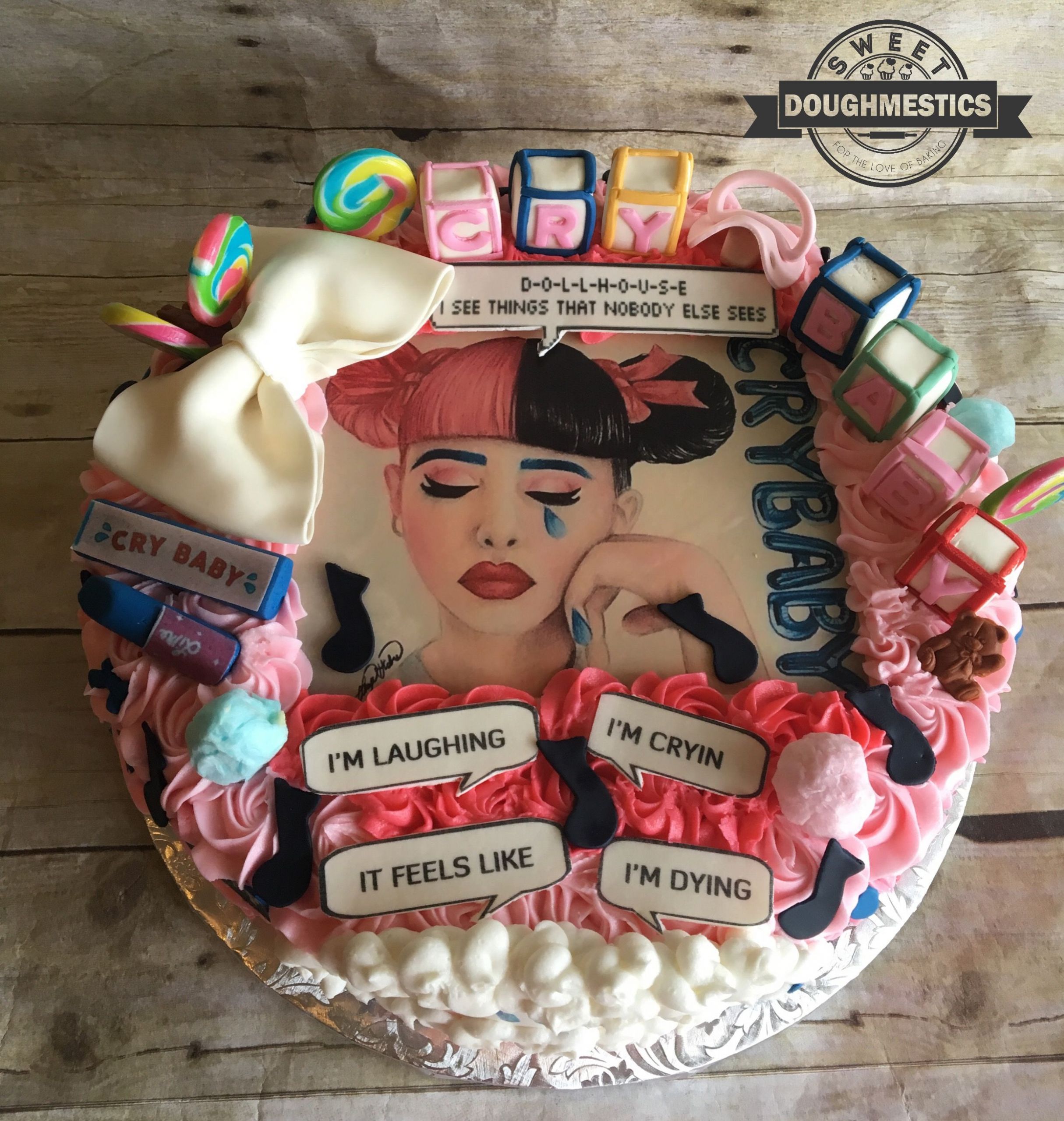 Melanie Martinez Birthday Party Ideas
 Cry baby Melanie Martinez Cake by Sweet Doughmestics
