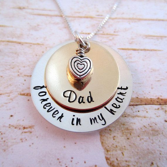 Memorial Gift Ideas For Loss Of Father
 Loss of Daddy Sympathy Gift Sterling Silver Memorial