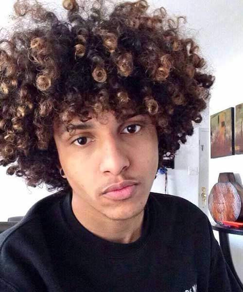 Mens Afro Hairstyles
 45 Amazing Curly Hairstyles for Men Inspiration and Ideas