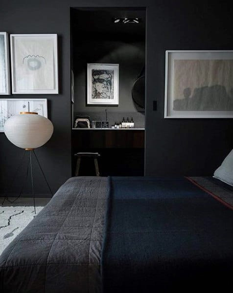 Mens Bedroom Paint Colors
 80 Bachelor Pad Men s Bedroom Ideas Manly Interior Design