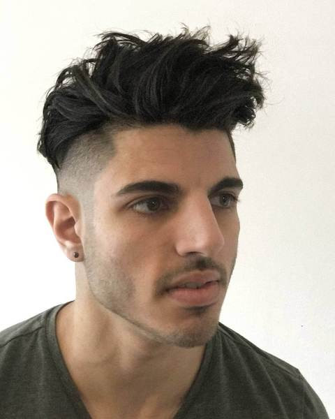 Mens Hairstyle Long On Top
 101 Short Back & Sides Long Top Haircuts To Show Your