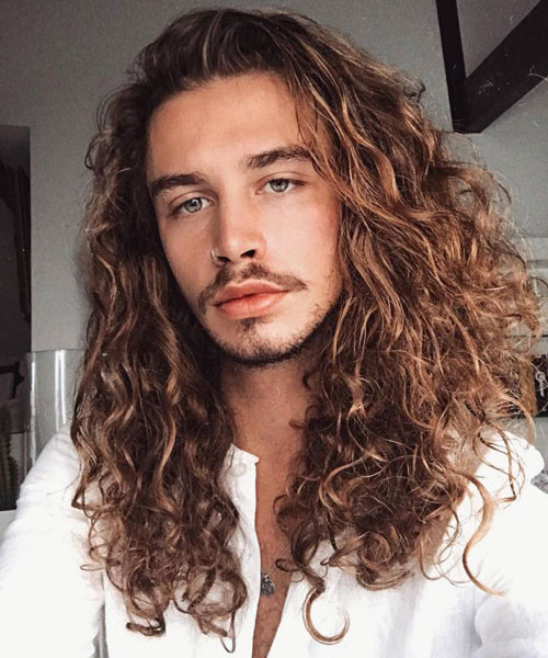 Mens Long Curly Hairstyle
 39 Best Curly Hairstyles & Haircuts For Men 2020 Styles