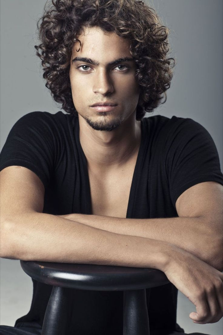 Mens Long Curly Hairstyle
 5 Tren st Long Curly Hairstyles for Men HairstyleVill